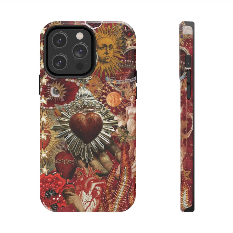 Sacred Heart Collage Tough iPhone Case