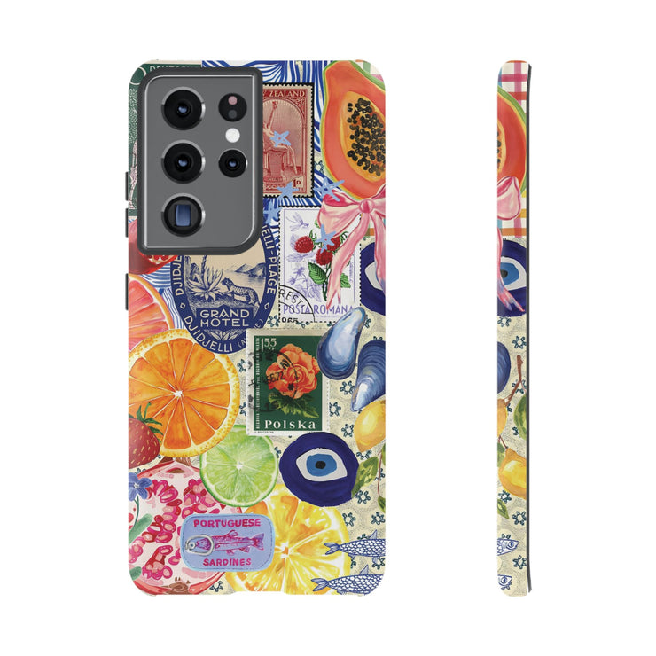 Fruity European Collage Samsung Cases