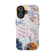 Vintage Coquette Collage Tough iPhone Case