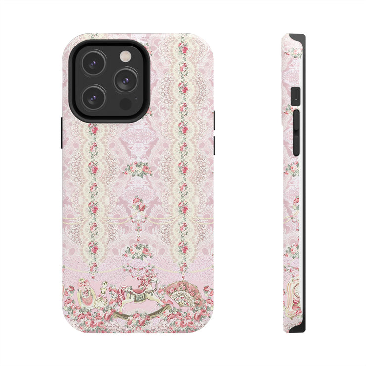 Tiger Lily Florals Collage iPhone Case