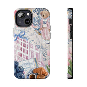 Vintage Coquette Collage Tough iPhone Case