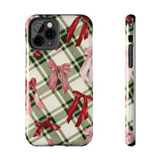 Preppy Aesthetic Valentine Ribbon iPhone Case