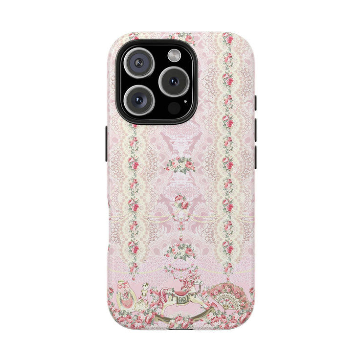 Tiger Lily Florals Collage iPhone Case