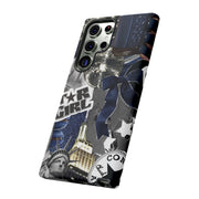 Star Girl Blue Collage Tough Samsung Cases