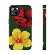 Hibiscus Flowers Tough iPhone Case