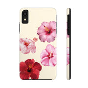 Blushing Florals Tough iPhone Case