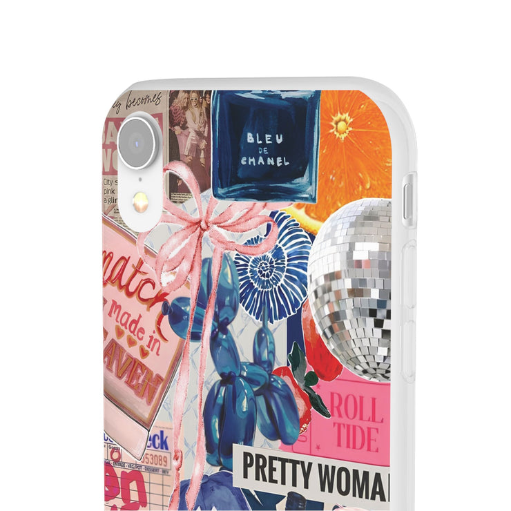 Coquette Collage Flexi iPhone Cases