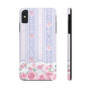 Blushing Florals Roses iPhone Case