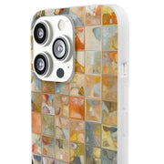 Mosaic Clay Tiles Flexi iPhone Cases