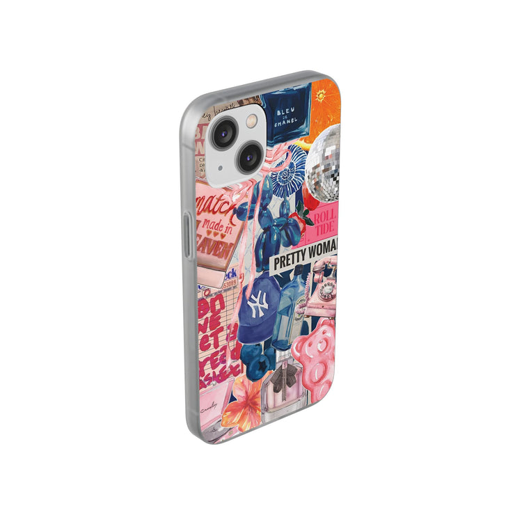 Coquette Collage Flexi iPhone Cases