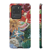 Vintage Mosaic Sun Samsung Cases