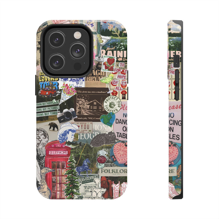 Trendy Y2K Collage iPhone Case