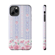 Blushing Florals Roses iPhone Case