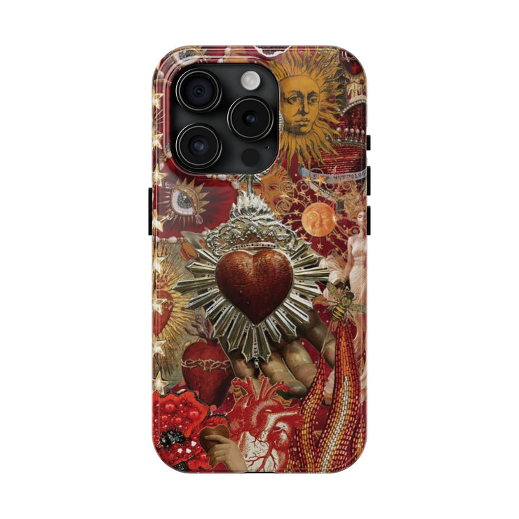 Sacred Heart Collage Tough iPhone Case