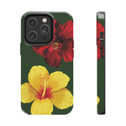 Hibiscus Flowers Tough iPhone Case