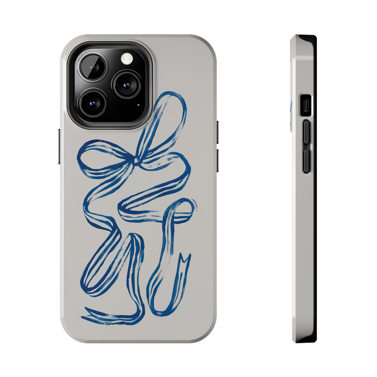 Bowerbird Ribbon iPhone Case