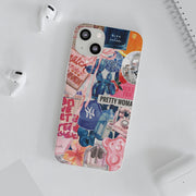 Coquette Collage Flexi iPhone Cases