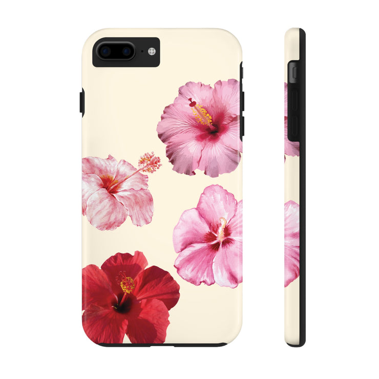 Blushing Florals Tough iPhone Case