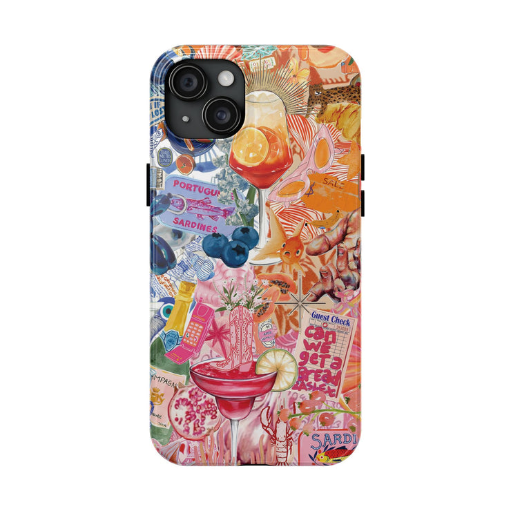 Cool Collage Tough iPhone Case