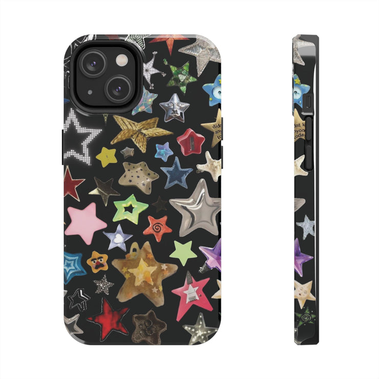 Coquette Star Girl Collage iPhone Case