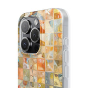 Mosaic Clay Tiles Flexi iPhone Cases