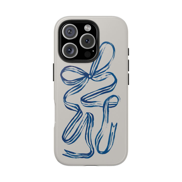 Bowerbird Ribbon iPhone Case