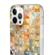 Mosaic Clay Tiles Flexi iPhone Cases