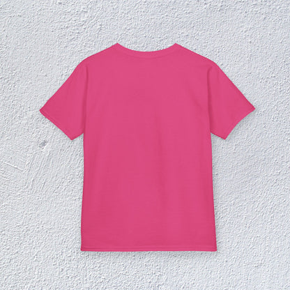 It is Okay To Heavy Cotton™ Tee, Adorable Kids T-Shirt, Positive Message Tee, Gift for Mental Health, Colorful Motivational Shirt