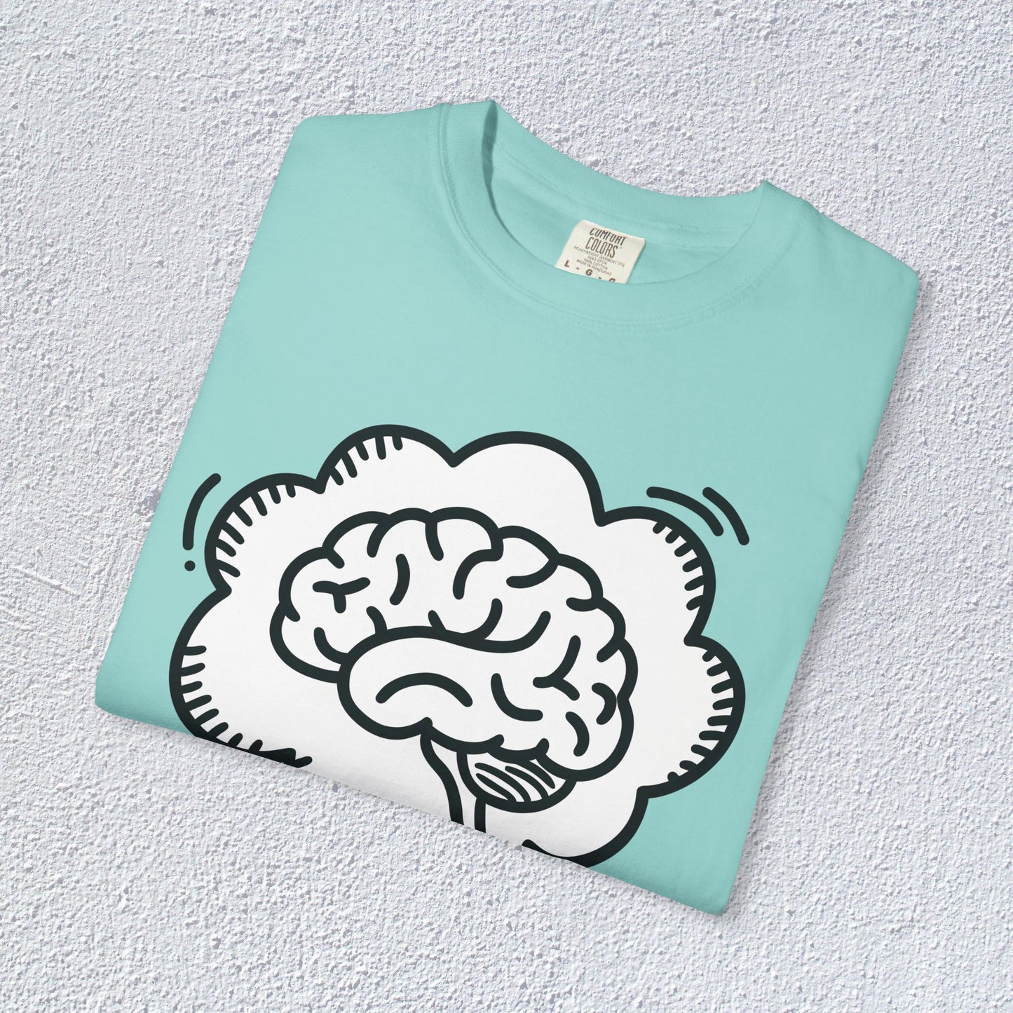I Think I Think Too Much Unisex T-Shirt, Mental Health Graphic Tee, Gift for Introverts
