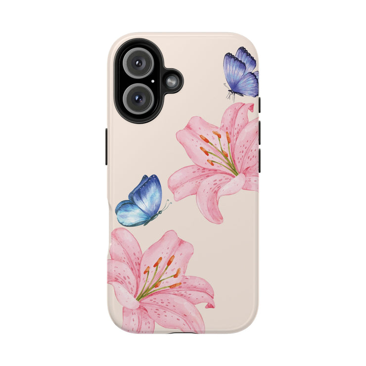 Blushing Tiger Lily Tough iPhone Case