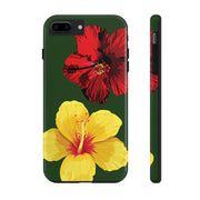 Hibiscus Flowers Tough iPhone Case