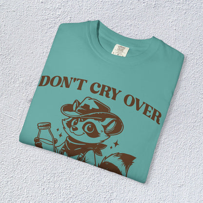 Do not Cry Over Spilt Milk Pal T-Shirt, Mental Health Graphic Tee, Gift for Introverts