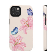 Blushing Tiger Lily Tough iPhone Case