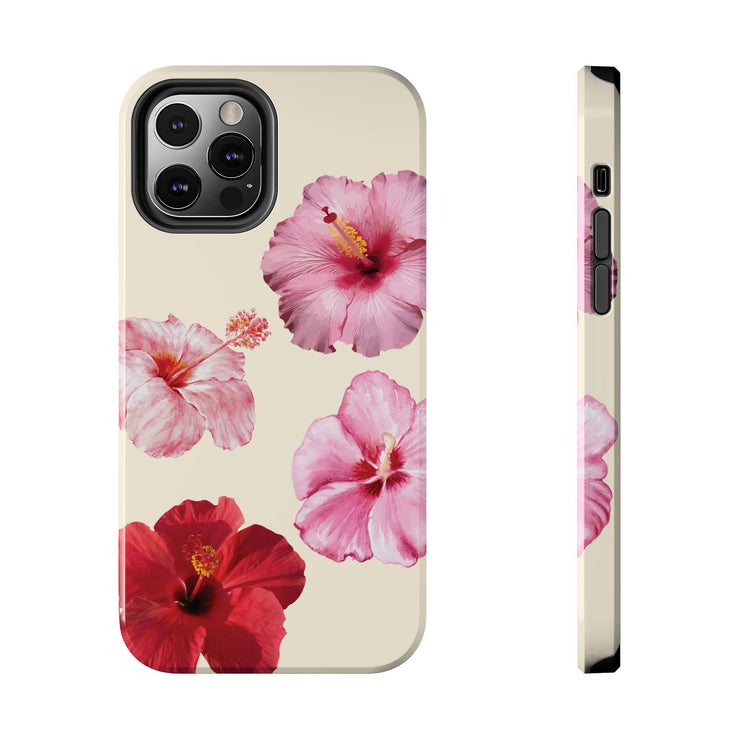 Blushing Florals Tough iPhone Case