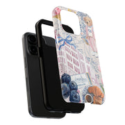 Vintage Coquette Collage Tough iPhone Case