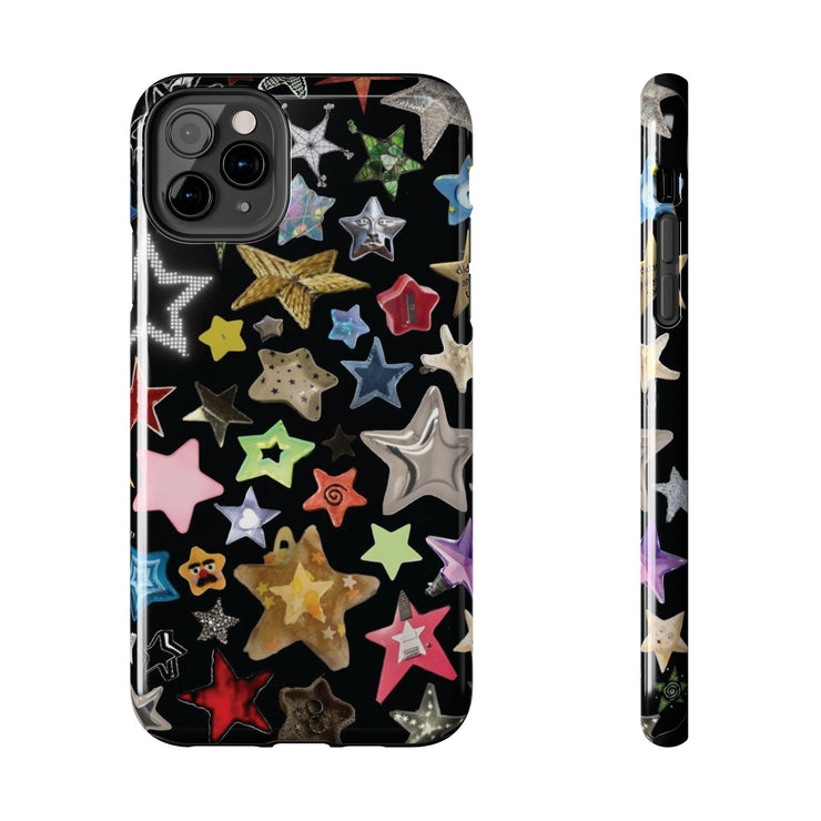 Coquette Star Girl Collage iPhone Case