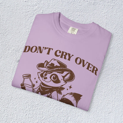Do not Cry Over Spilt Milk Pal T-Shirt, Mental Health Graphic Tee, Gift for Introverts