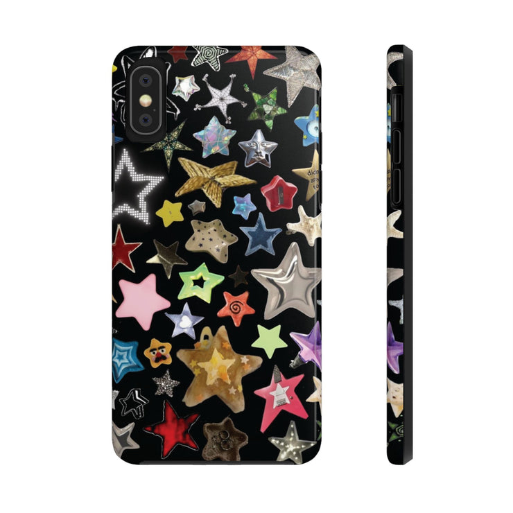 Coquette Star Girl Collage iPhone Case