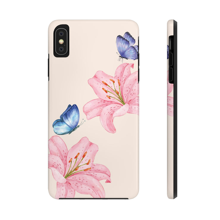 Blushing Tiger Lily Tough iPhone Case