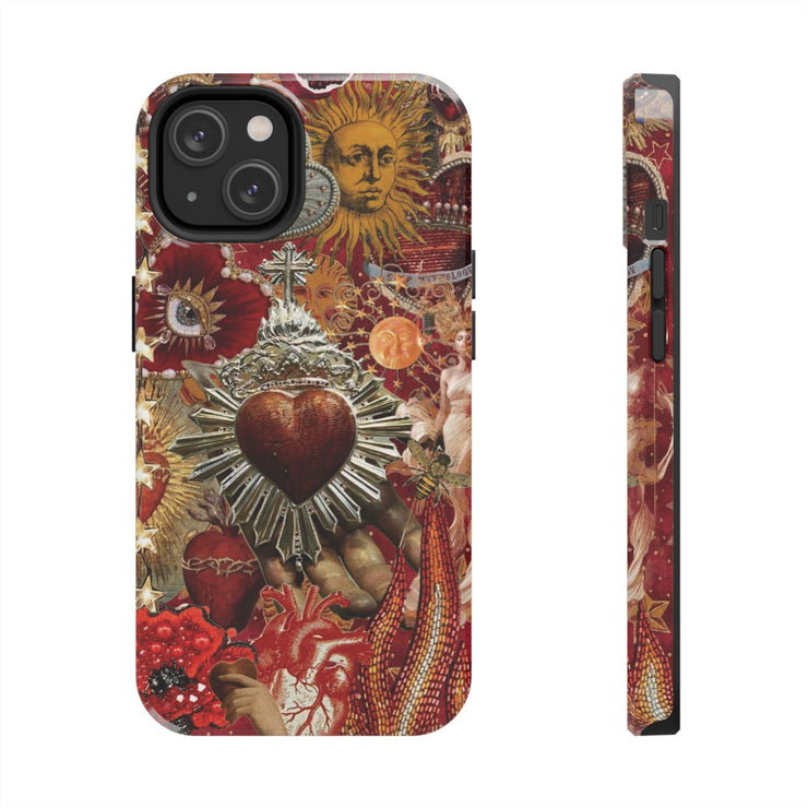 Sacred Heart Collage Tough iPhone Case