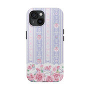 Blushing Florals Roses iPhone Case