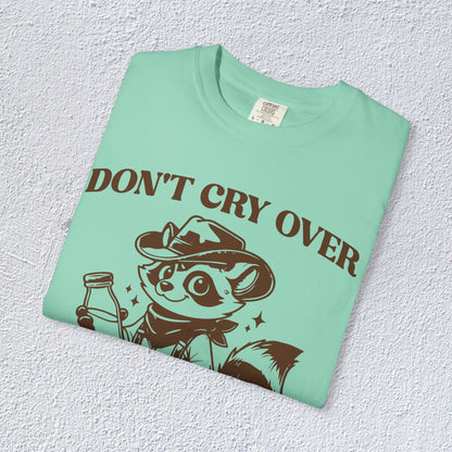 Do not Cry Over Spilt Milk Pal T-Shirt, Mental Health Graphic Tee, Gift for Introverts