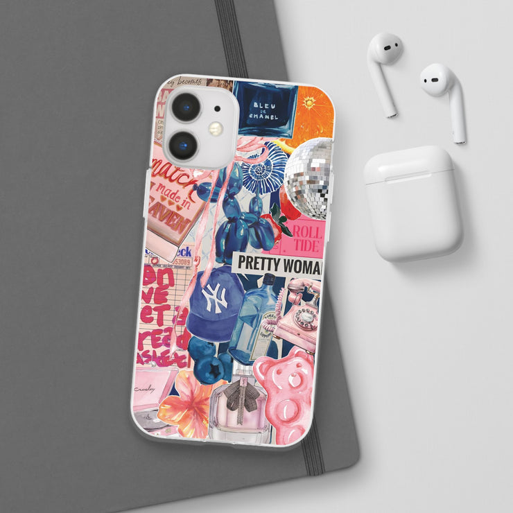 Coquette Collage Flexi iPhone Cases