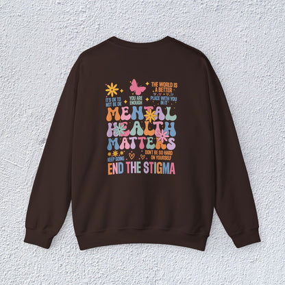 Mental Health Matters Unisex Sweatshirt, Unisex Crewneck, Cozy Gift for Awareness Events, Comfortable Relaxation Wear, Thoughtful Supportive [...]