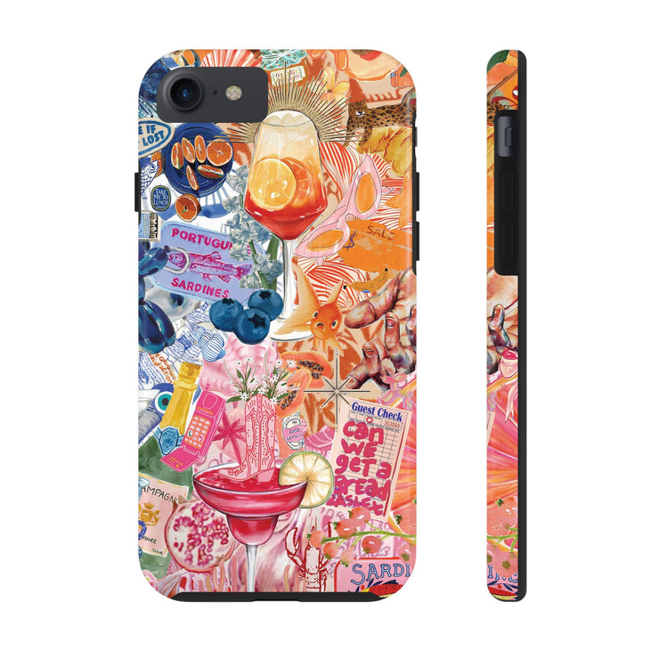 Cool Collage Tough iPhone Case