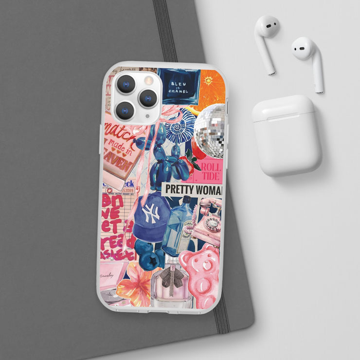 Coquette Collage Flexi iPhone Cases