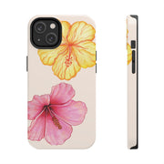 Hibiscus Flower Yellow Tough iPhone Case