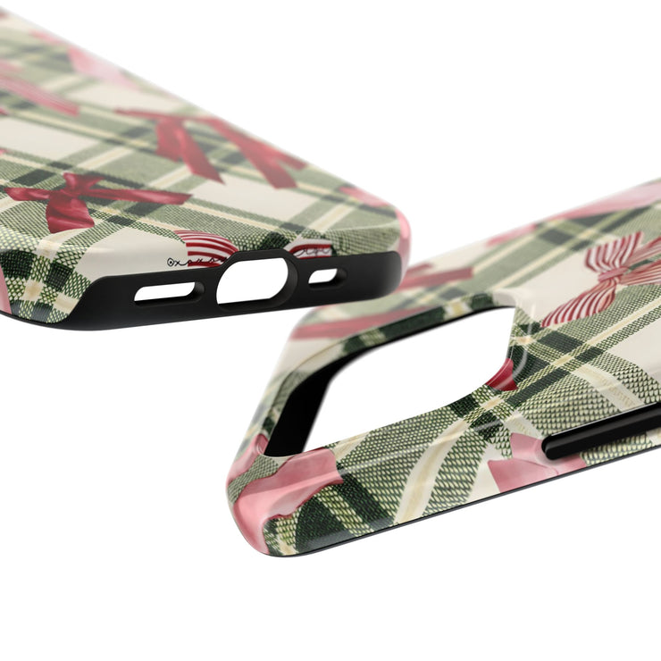 Preppy Aesthetic Valentine Ribbon iPhone Case