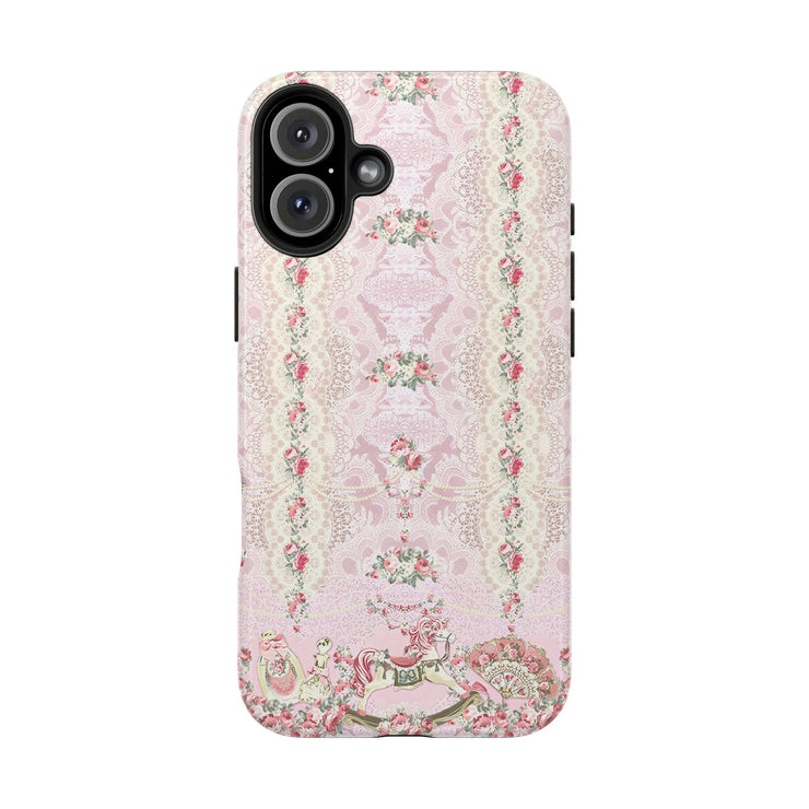 Tiger Lily Florals Collage iPhone Case