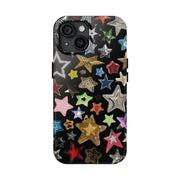 Coquette Star Girl Collage iPhone Case